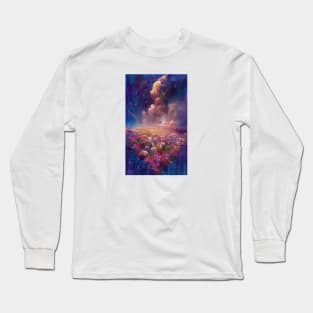 Infinity Flower Garden Long Sleeve T-Shirt